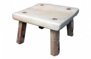 Elm and Oak Stool